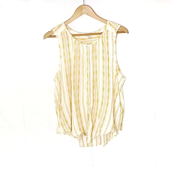 Lucky brand striped tank - Picture 2 of 5